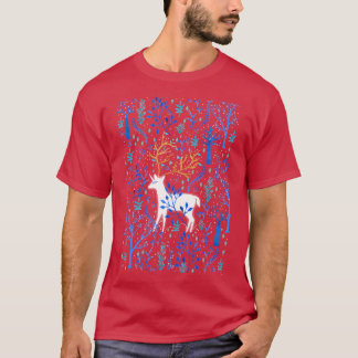 Camiseta Deericorn en familia Blue