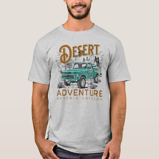 Camiseta Deert Adventure Phoenix Arizona (Anverso)