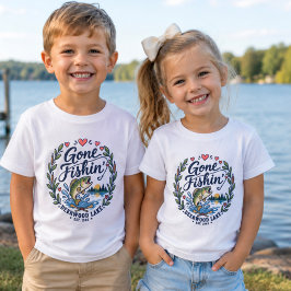 Camiseta Deerwood Lake Se Fue a Pescar Vida en el Lago