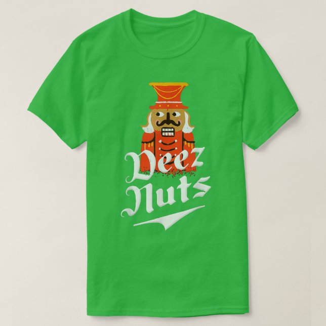 Camiseta Deez Nutcracker graciosos Navidades Pajamas Xmas (Diseño del anverso)