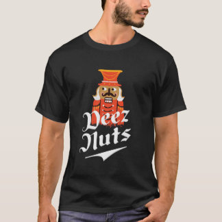 Camiseta Deez Nutcracker Nut Shirts Men Funny Xma