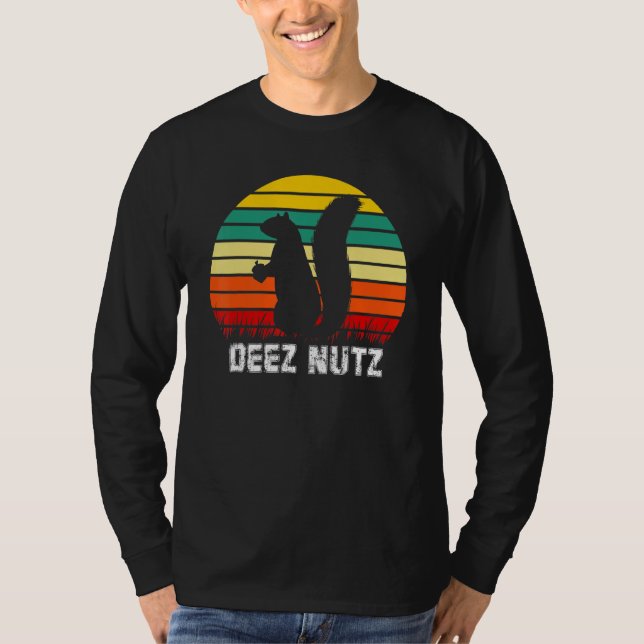 Camiseta Deez Nutcracker Xmas Pajama Funny Squirrel Ch (Anverso)