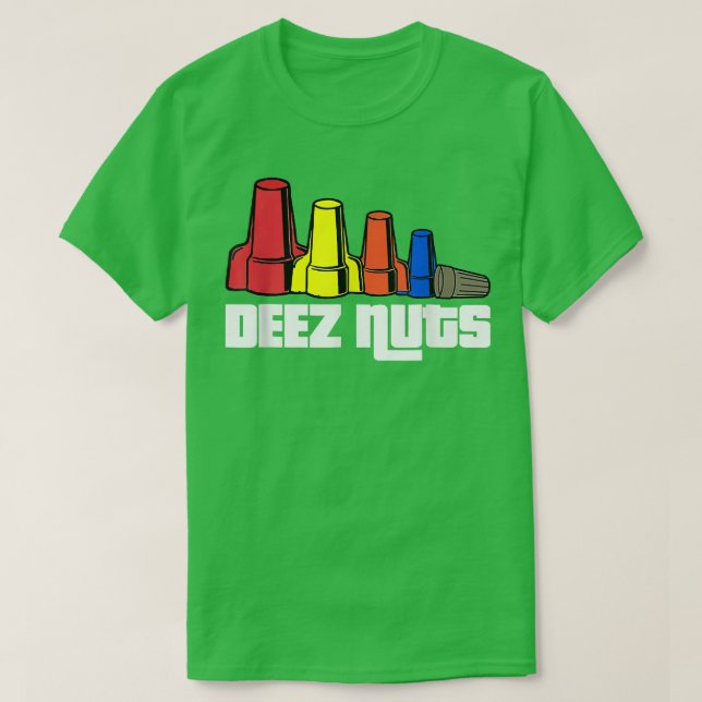 Camiseta Deez Nuts Graciosa Electricista Para Hombres Y Muj (Diseño del anverso)