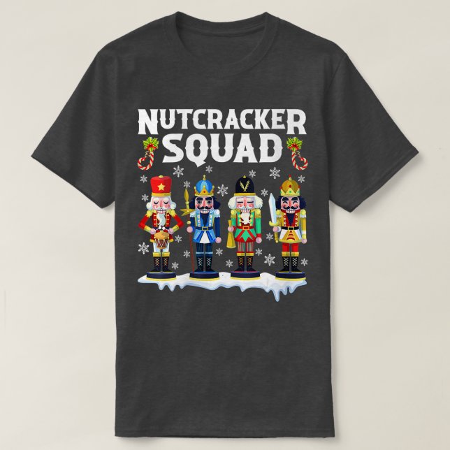 Camiseta Deez Nuts Graciosa Navidad En La Escuadrón De Los  (Diseño del anverso)