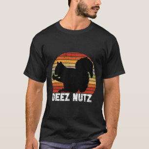 Camiseta Deez Nutz Nutcracker Squirrel Gopher Chipmunk Dees