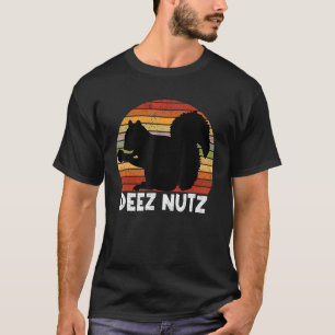 Camiseta Deez Nutz Nutcracker Squirrel Gopher Chipmunk Dees