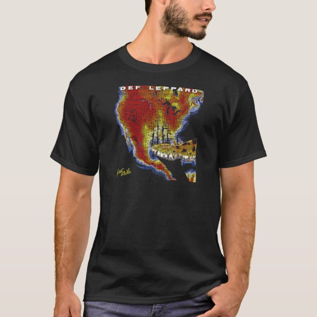 Camiseta Def Leppard - Primera Huelga (Anverso)