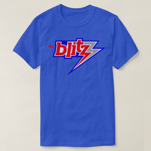 Camiseta Defecto Chicago Blitz USFL TShirt (Diseño del anverso)