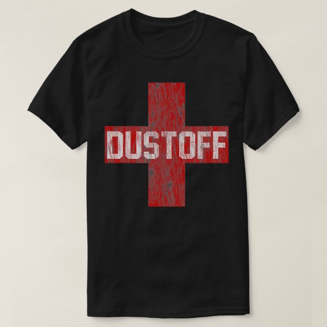 CAMISETA DEFECTO DE LA CRUZ DE DUSTOFF (Diseño del anverso)