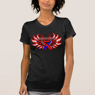 Camiseta Defectos Cardíacos Congénitos Concienciación Coraz