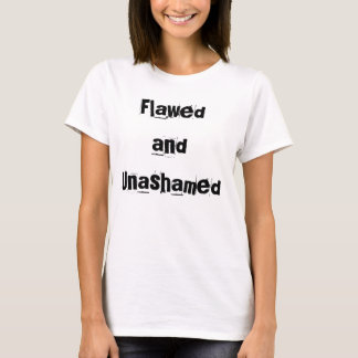 Camiseta defectuosa y sin vergüenza