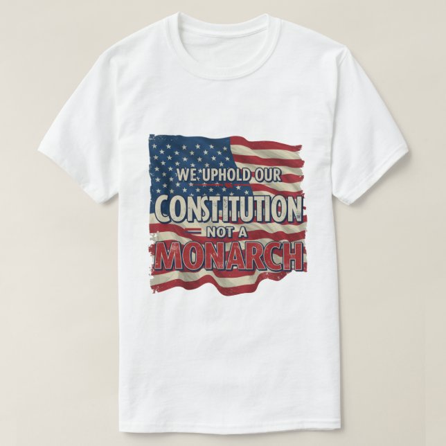 Camiseta Defendemos Nuestra Constitución - Tee Gráfico Patr (Diseño del anverso)