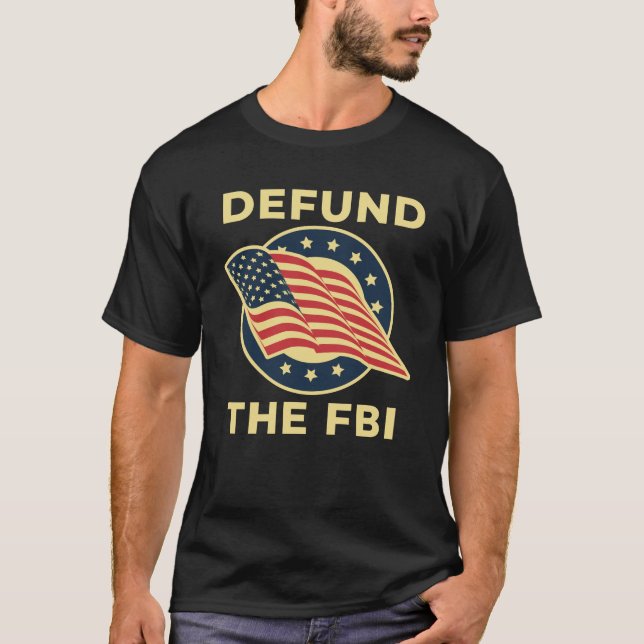 Camiseta Defender al conservador del FBI (Anverso)