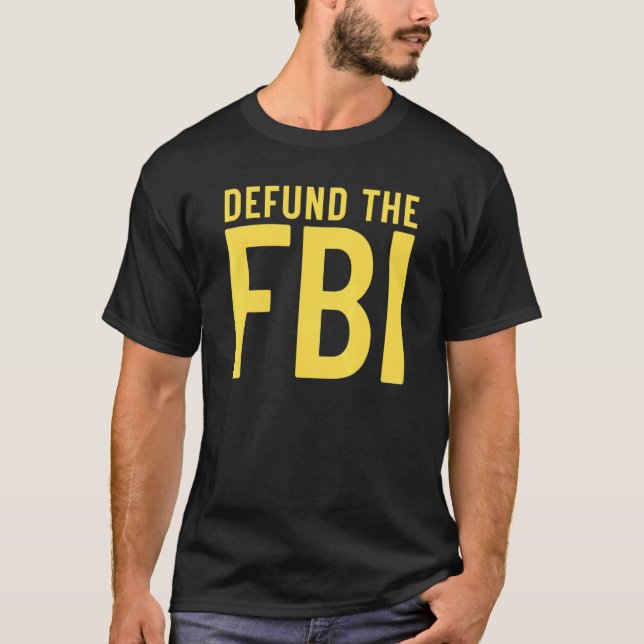 Camiseta Defender al FBI contra el gobierno 1 (Anverso)