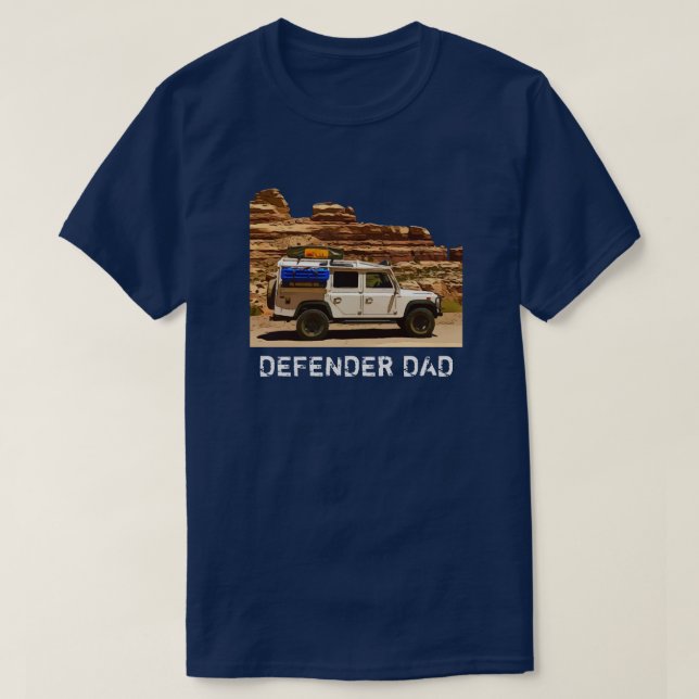 Camiseta DEFENDER DAD T-Shirt (Diseño del anverso)