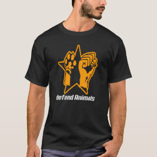 Camiseta defender el diseño de animales para hombres y muje