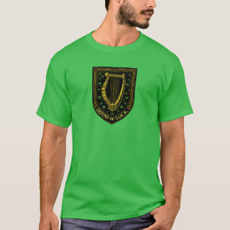 Camiseta Defender el diseño "Luck Irish Harp Shield"