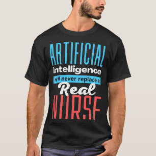 Camiseta Defender el trabajo de una enfermera AI
