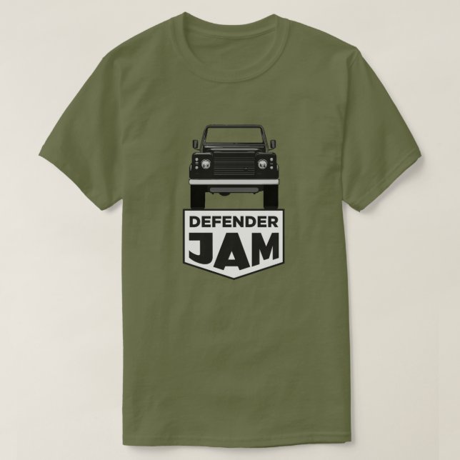 CAMISETA DEFENDER JAM (Diseño del anverso)