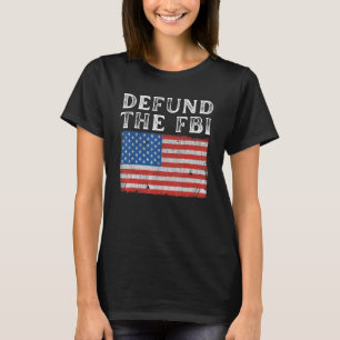 Camiseta Defender la bandera política estadounidense del FB