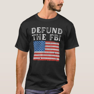 Camiseta Defender la bandera política estadounidense del FB