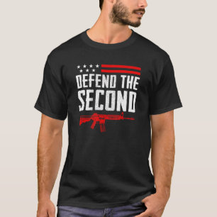 Camiseta Defender La Segunda Enmienda Pro Gun Usa Ar15 Rifl