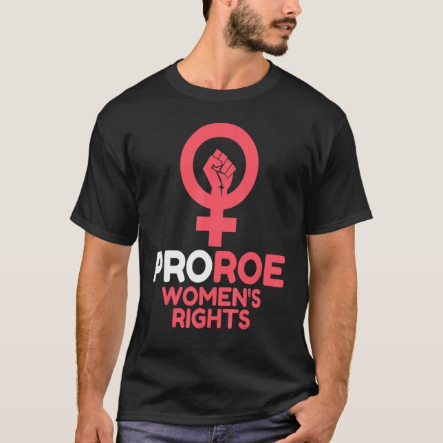 Camiseta Defender los derechos de aborto de Roe V Wade Pro  (Anverso)