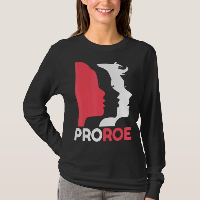 Camiseta Defender los derechos de aborto de Roe V Wade Pro  (Anverso)