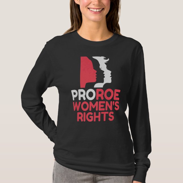 Camiseta Defender los derechos de aborto de Roe V Wade Pro  (Anverso)