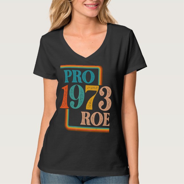Camiseta Defender los derechos de aborto de Roe V Wade Pro  (Anverso)