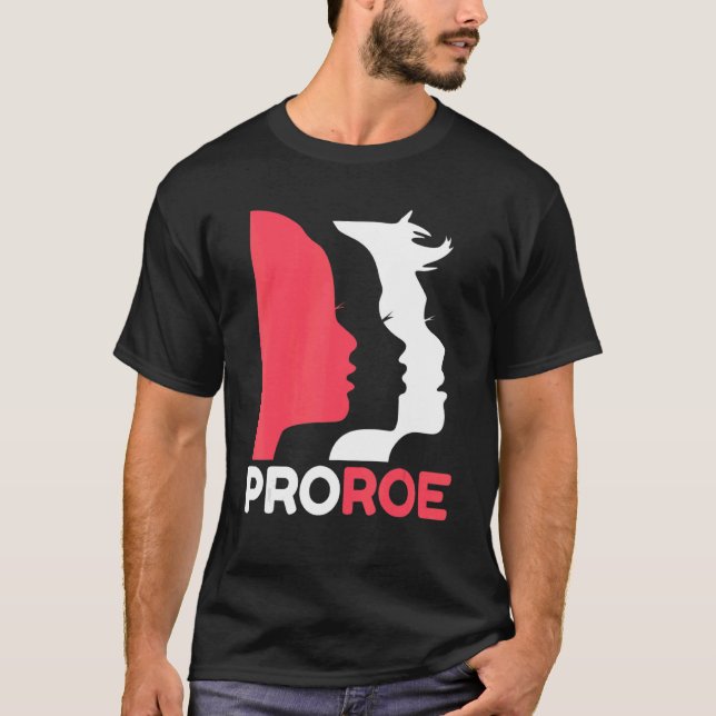 Camiseta Defender los derechos de aborto de Roe V Wade Pro  (Anverso)