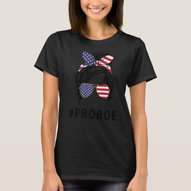 Camiseta Defender los derechos de aborto de Roe V Wade Pro  (Anverso)