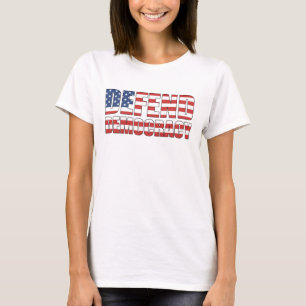 Camiseta Defender los derechos de voto a favor de la democr
