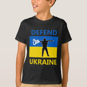 Camiseta Defender Ucrania - Apoyar Ucrania - Bandera Rpg So