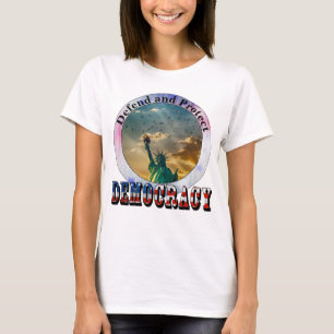 Camiseta Defender y proteger la DEMOCRACIA