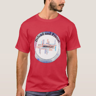 Camiseta Defender y proteger nuestra DEMOCRACIA