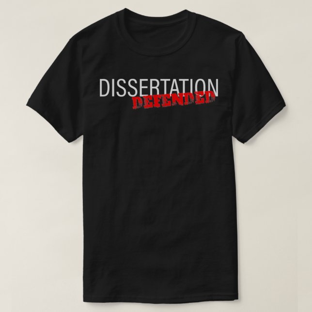 Camiseta Defensa de la tesis (Diseño del anverso)