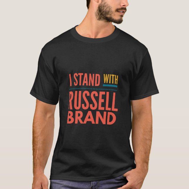 Camiseta defensa de marca russell (Anverso)