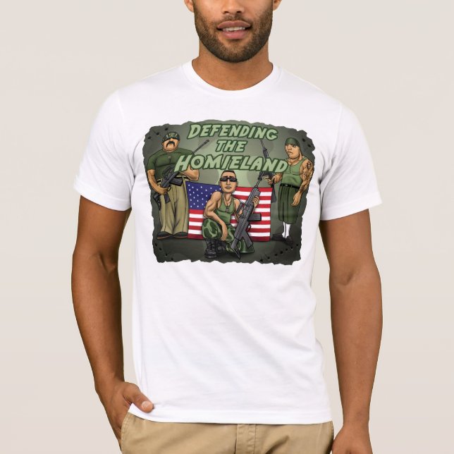 Camiseta Defensa del Homieland (Anverso)