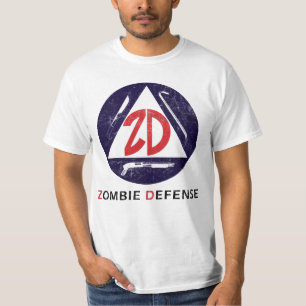 Camiseta Defensa del zombi