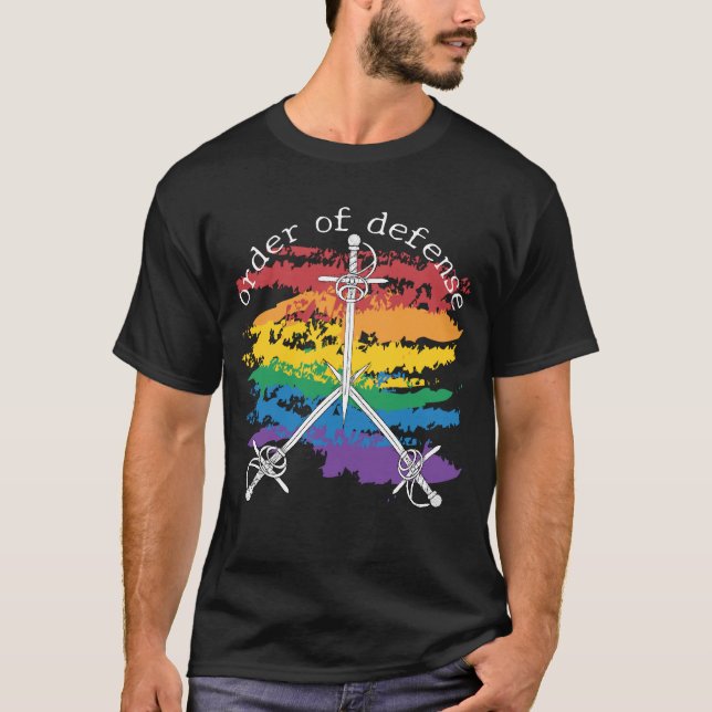 Camiseta Defense Woodcut Pride (Anverso)