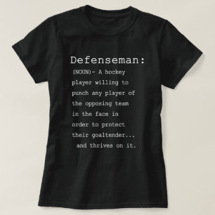 Camiseta Defenseman - Definición de hockey