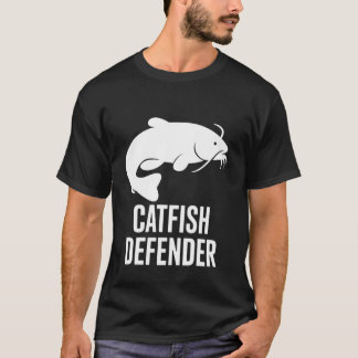 Camiseta Defensor de bagre - diseño minimalista de Wels par