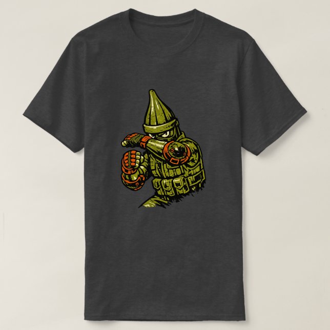 Camiseta Defensor de la calle de ocra — Lucha de defensa re (Diseño del anverso)