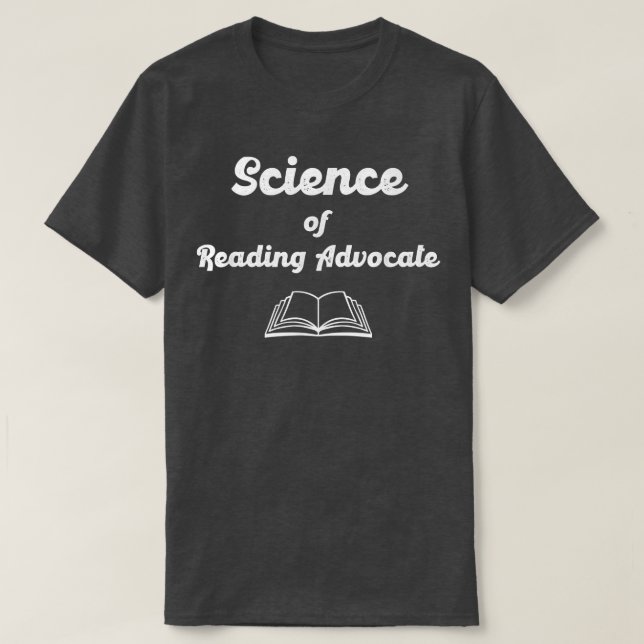 Camiseta Defensor de la ciencia de la lectura 2104 (Diseño del anverso)