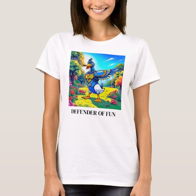 Camiseta Defensor de la Diversión  (Anverso)