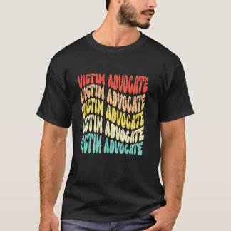 Camiseta Defensor de la víctima bandera americana enfermera