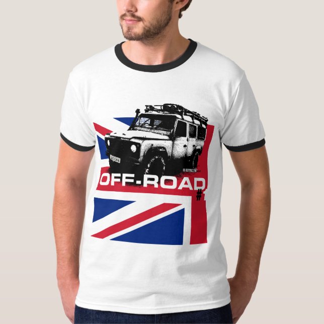 Camiseta Defensor de Land Rover (Anverso)