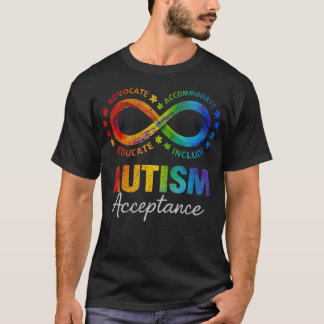 Camiseta Defensor del infinito de la aceptación del autismo