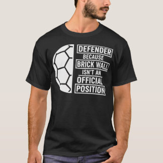 Camiseta Defensor Porque Muro De Ladrillo No Es Oficial
